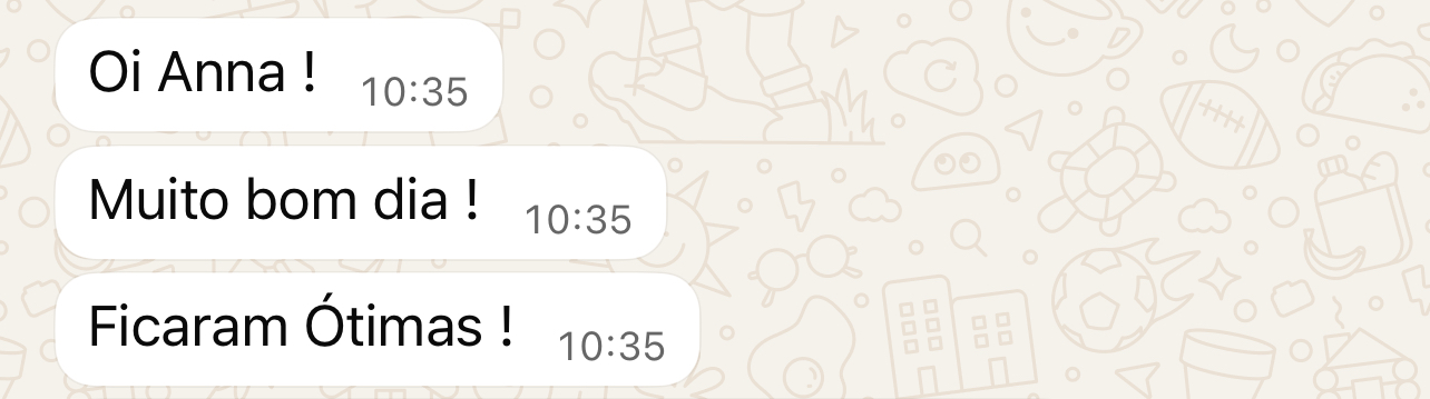 Depoimento de cliente satisfeito 15