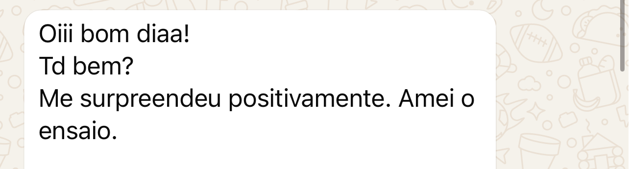 Depoimento de cliente satisfeito 6
